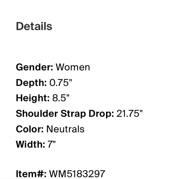 Michael Kors Beige and Gold Messenger Bag - Picture 8 of 9